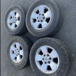 4 —- 265/65r17  6x139.7 6x5.5 Stock 265 65 17  Lexus gx4 TRD Tacoma Lexus GX470 4Runner Yukon Tahoe Tundra Rims Wheels Tires!!!!!!!!!!!!