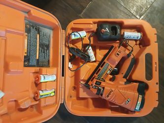 Paslode battery powered finish nailer