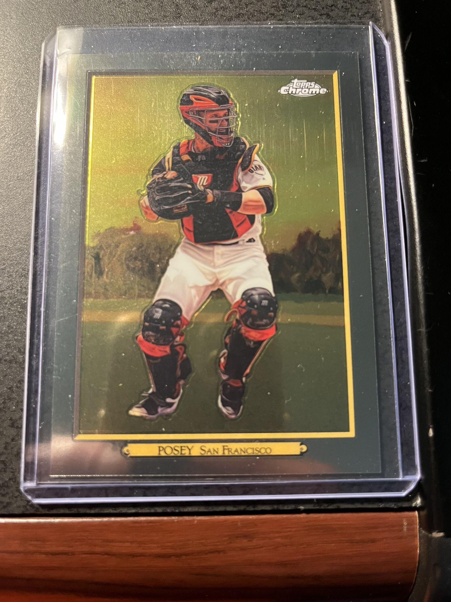Buster Posey Topps Turkey Red Card -Graded 9.5