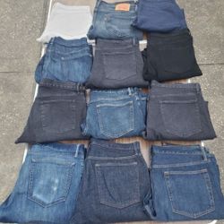 12 Mens Gap Jeans Size 34x28