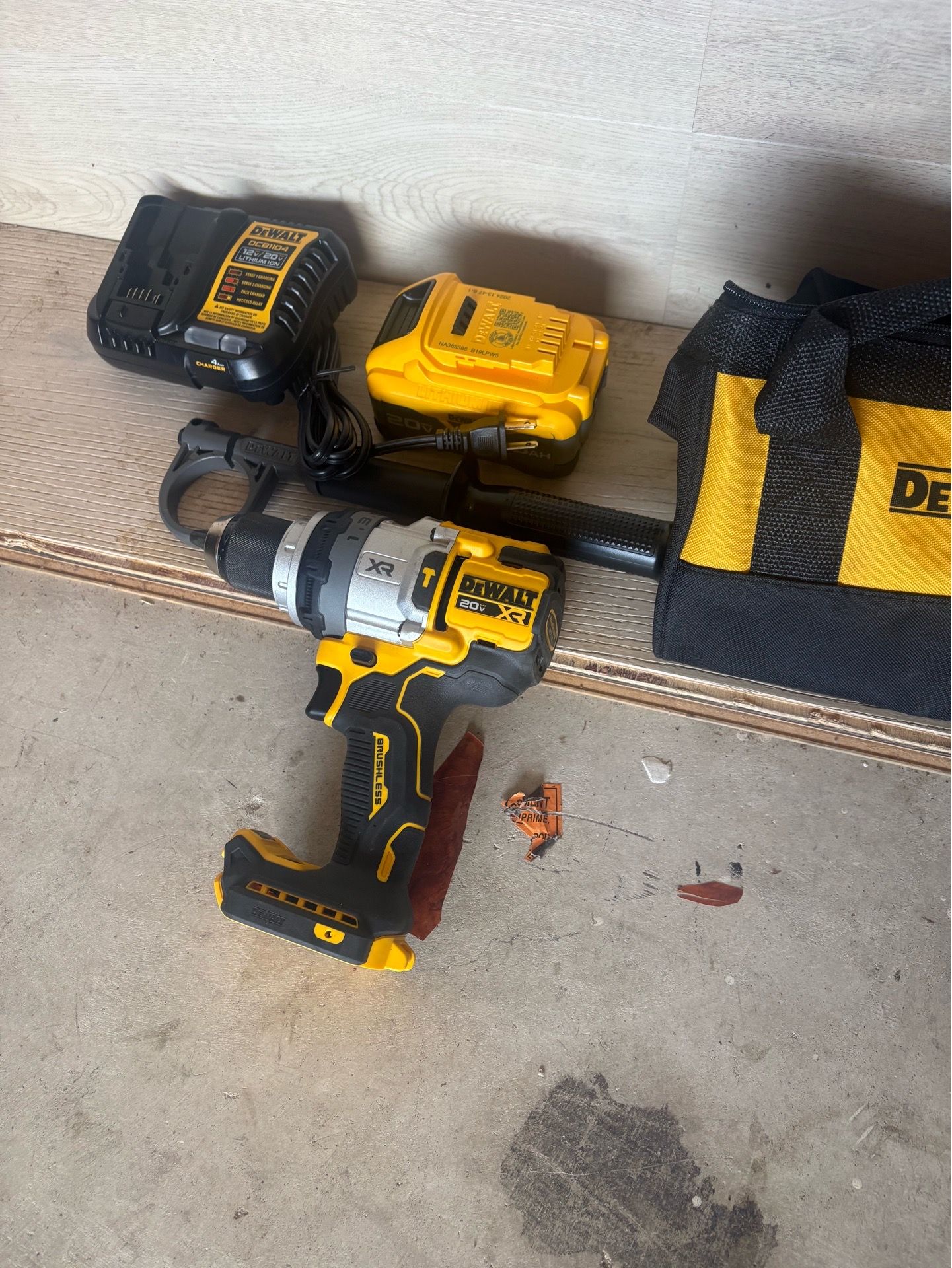 20V MAX XR Cordless Brushless 3-Speed 1/2 in. Hammer Drill