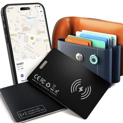 Apple MFi Certified Airtag Wallet Tracker Card 