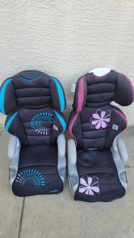 Evenflo Big Kid AMP High Back Booster Car Seat