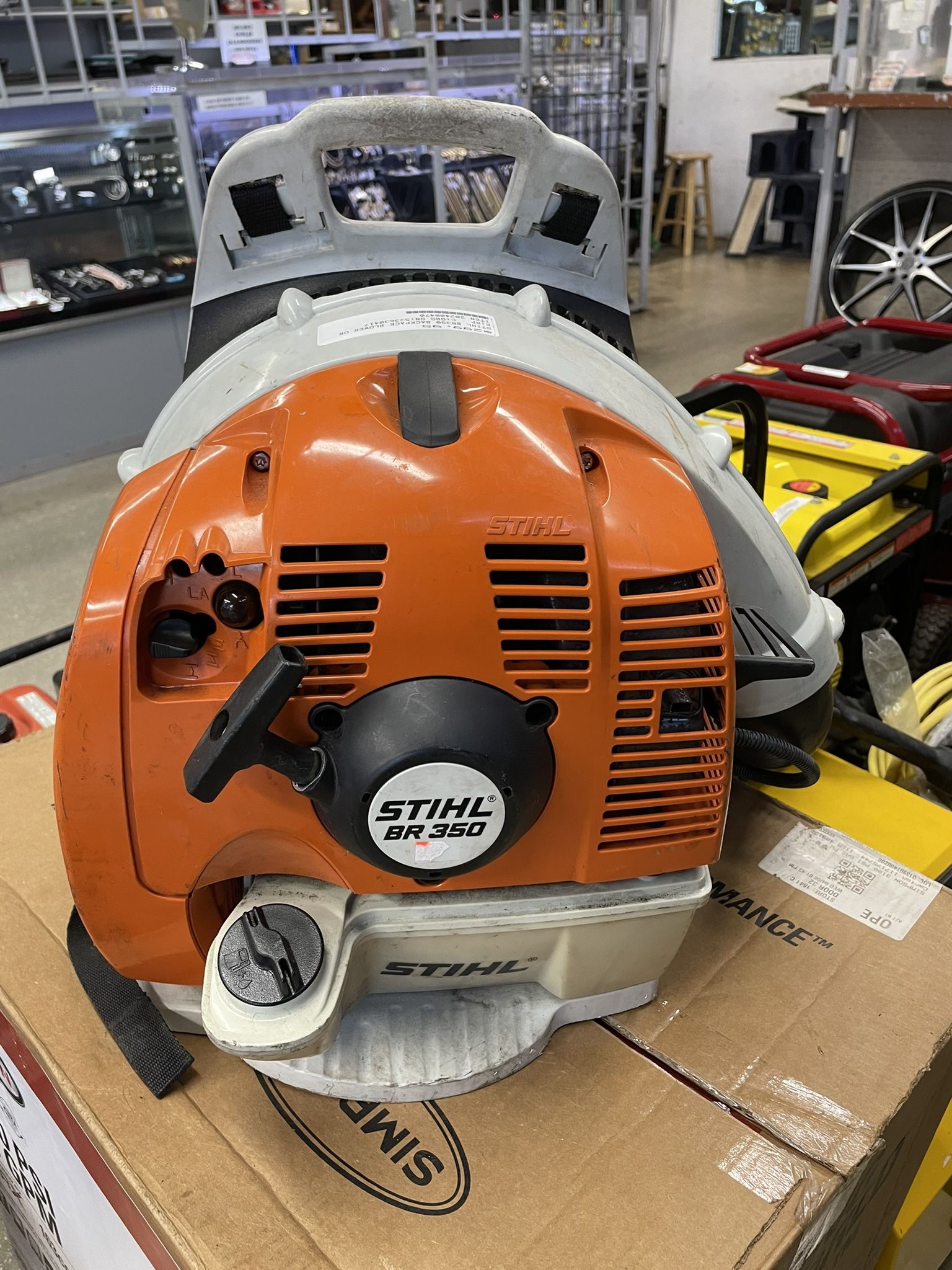 Stihl Blower Model: BR 350 Leaf Blower