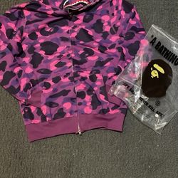 Bape Purple Camo