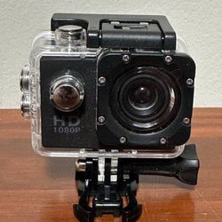 In Box Waterproof Action Camera 20 MP Sport Recorder Ultra HD 1080P / 30FPS With Accessories Kit For Helmet Bicycles Etc