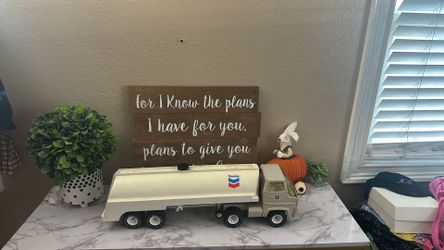 1970s Tonka Chevron Tanker Truck,