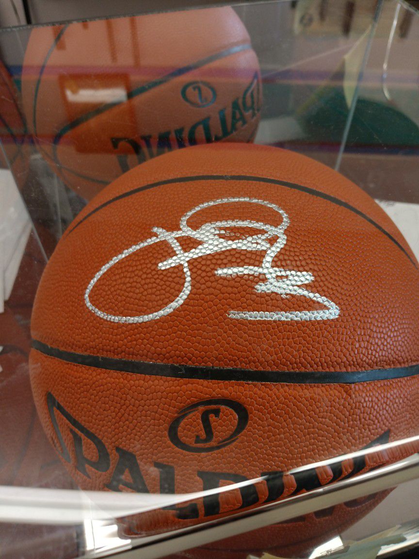 Paul George Autograph NBA Game Ball Los Angeles Clippers 