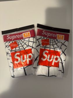 Supreme Spider Man Boxers White