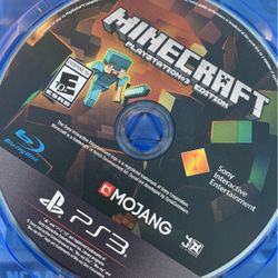 Minecraft PS3 PlayStation Game