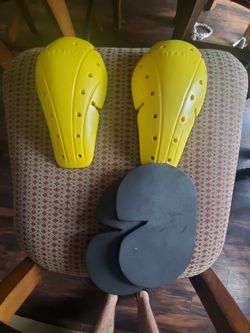 Motorcycle Riding pants knee and hip pads