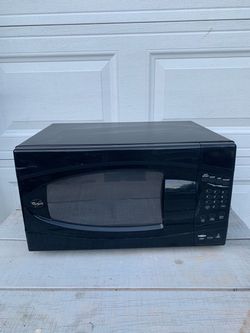 Whirlpool Black Countertop Microwave