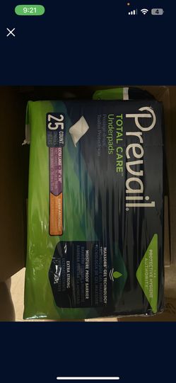 PREVAIL UNDERPADS