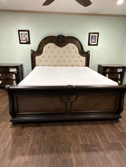 Queen Size Mattress Pillow Top New Bedframe sold separately each one different price