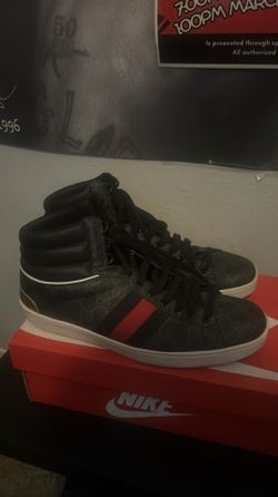 Gucci Men's Ace Gg Supreme High-Top Sneakers - Black