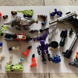 Vintage lot of G1 Transformers Gobots generation 1 toys 1980s 80s old school