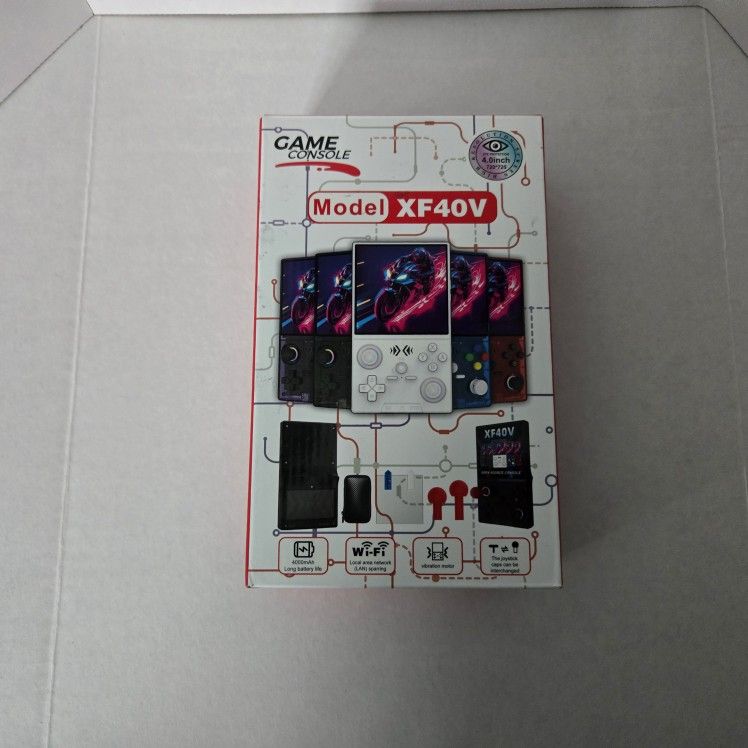 Game Console Model XF40V|Brand New|128GB|Color:Black