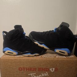 Jordan 6 UNC size 8.5 Men