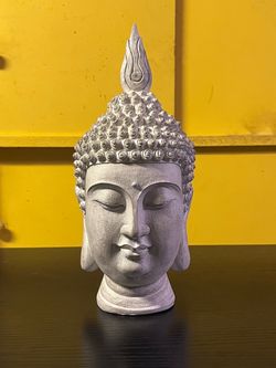 Buddha Head Bust Statue
