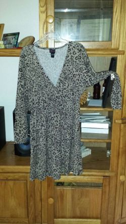 Leopard dress. Torrid 3x
