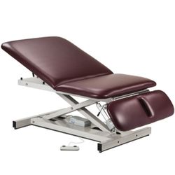 Clinton Extra Wide Bariatric Power Table With Safety Rail