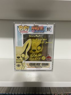 Kurama Mode Kurama Glow Funko Signed