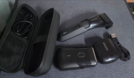 MANSCAPED Beard Hedger & Handyman Shaver Bundle + Travel Case & Products