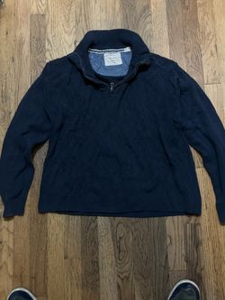 Weatherproof Vintage mens quarter-zip sweater