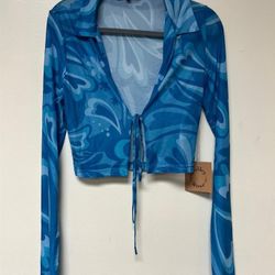 Blue Me Top