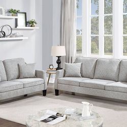 💥💥💥Brand New Grey Sofa & Loveseat 💥💥💥
