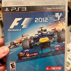 F1 2012 For PlayStation 3