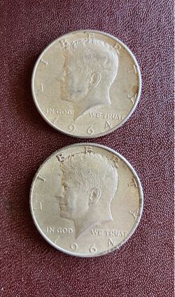 1964 Kennedy half dollars