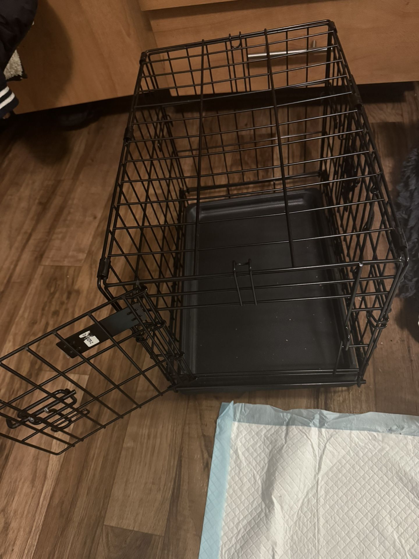 Puppy Cage, Nike Shoes And Mickey Carseat