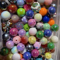 35pc - Large 16mm Beads For Beaded Pen And Craft Needed 