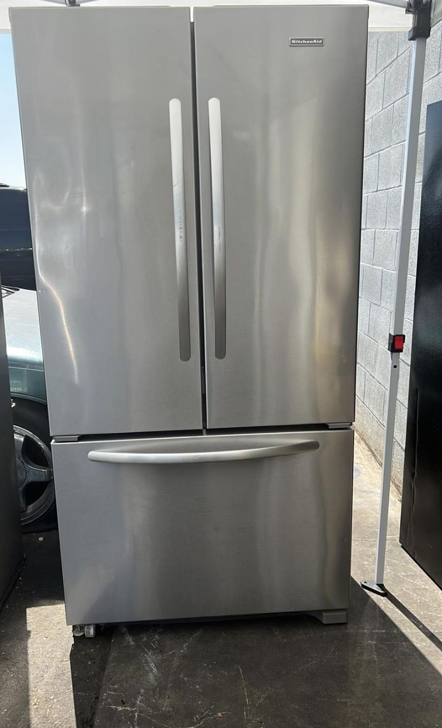 Kitchen Aid French Door Stainless Steel Fridge