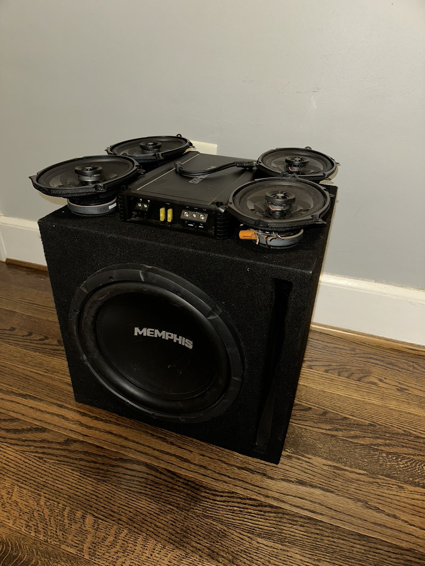 FULL Professional Memphis Car Speaker And Subwoofer System