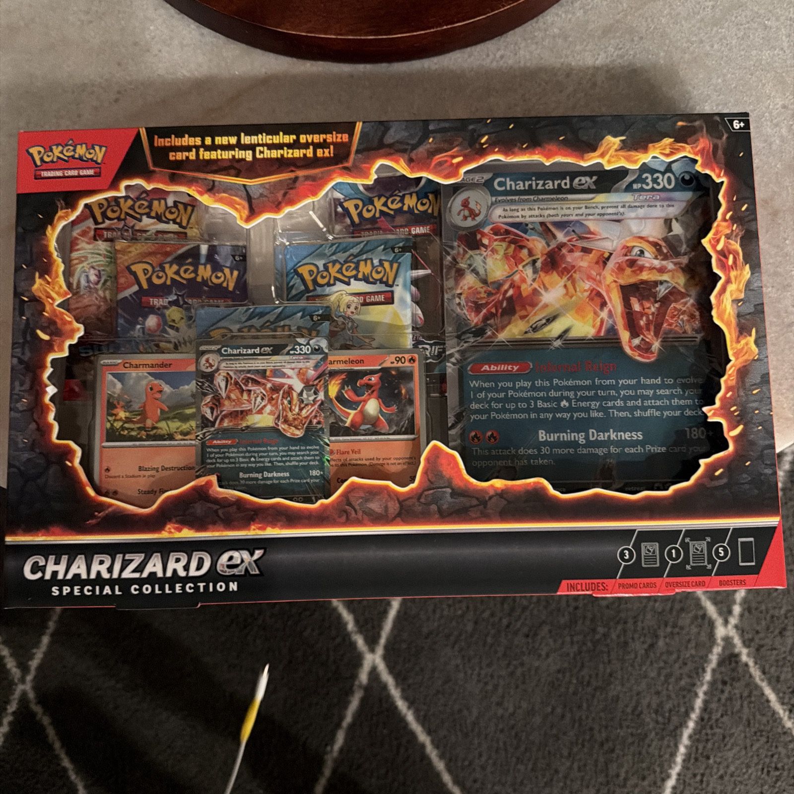 Pokemon Charizard Ex Special Collection Box