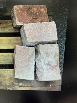 Pink Granite cobbles