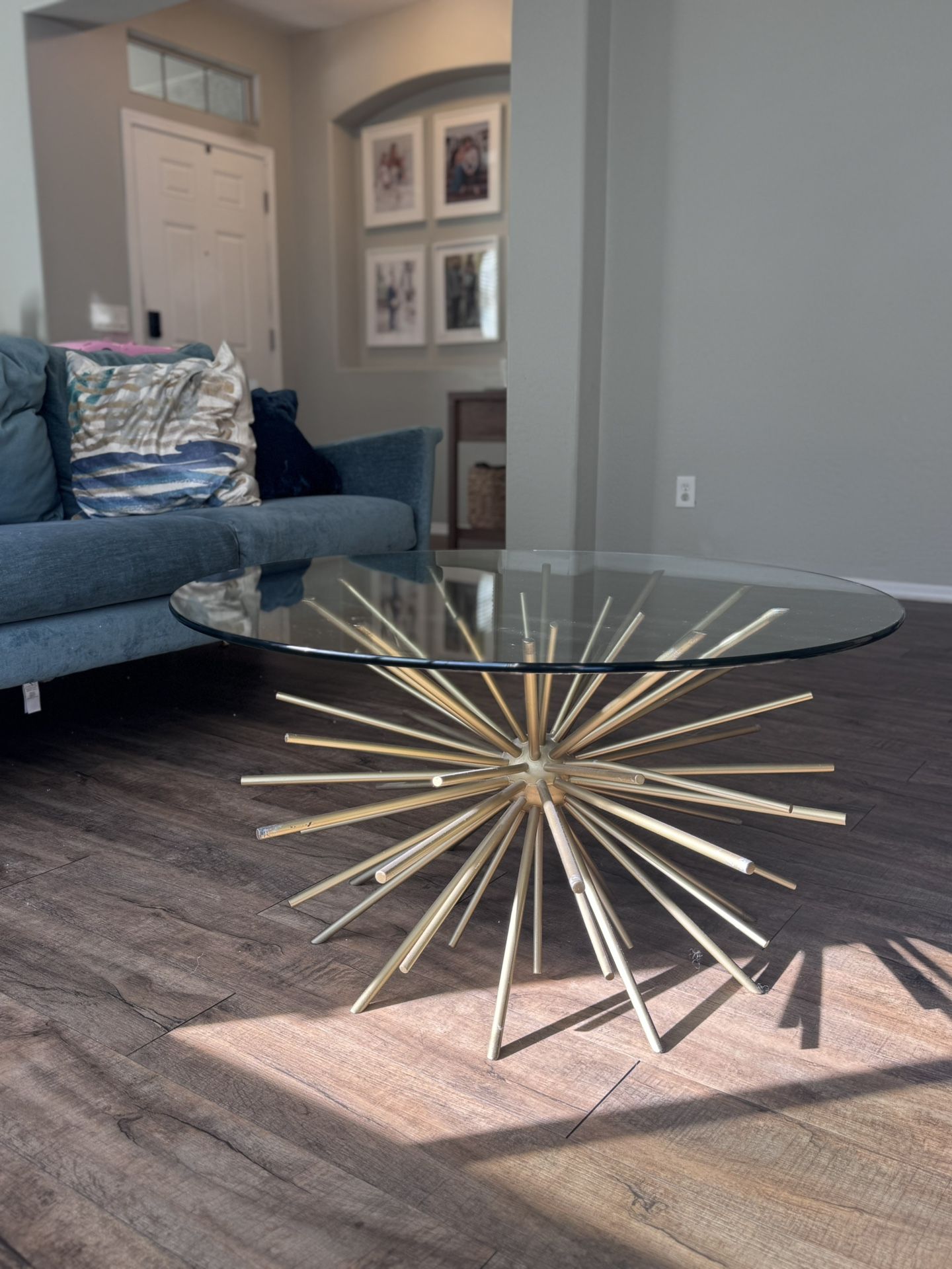 West Elm starburst coffee Table 
