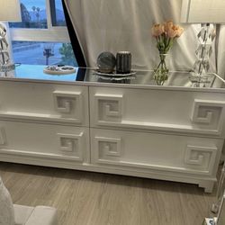 Beautiful White Dresser For Sale