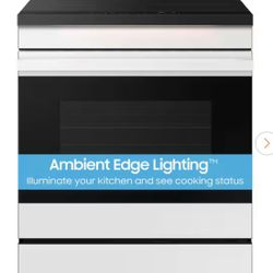 Bespoke 30 in. 6.3 cu. ft. 4-Burner Element Smart Slide-In Induction Range