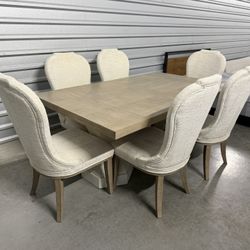 Ashley Furniture Modern Dining Set