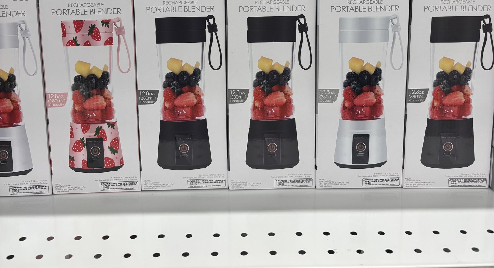 Quick Easy Rechargeable Portable Blender