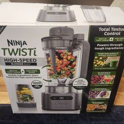 Brand new Ninja Twisti high speed blender duo 1500 pro power kitchen