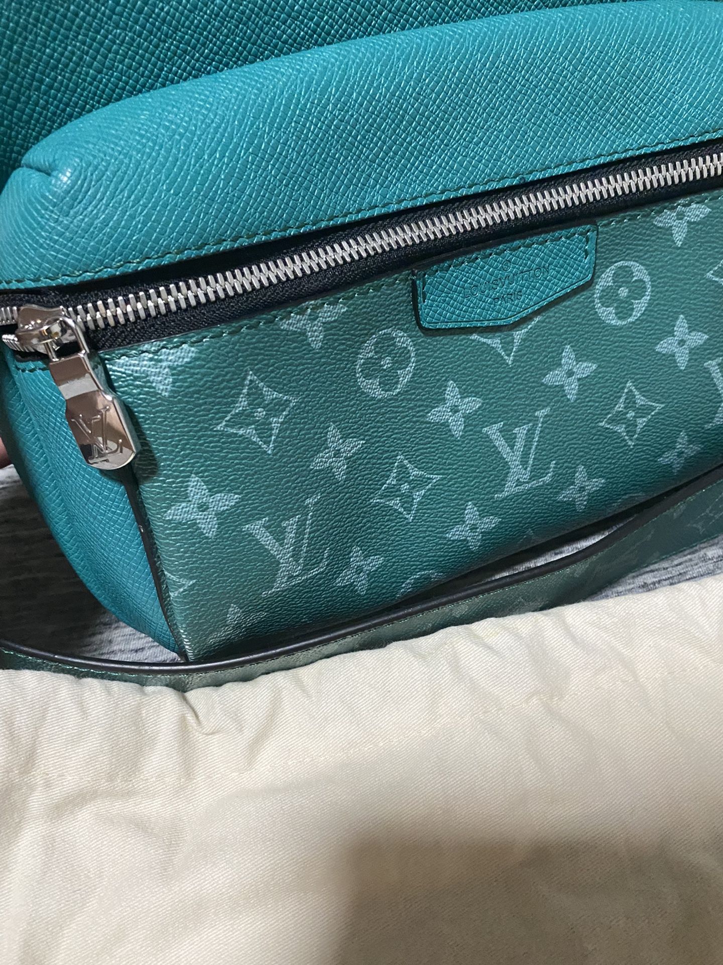 Pre-owned Louis Vuitton Outdoor Messenger Monogram Pacific Taiga Blue  Shoulder Bag for Sale in Norwalk, CA - OfferUp