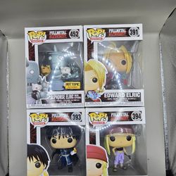 Full Metal Alchemist Funko Pop Set
