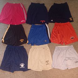 Mens M 32 - 40 In Adidas, Under Armour, Champion Mesh Gym Shorts. 14 Pairs. Make An Offer. Will Ship If Needed.