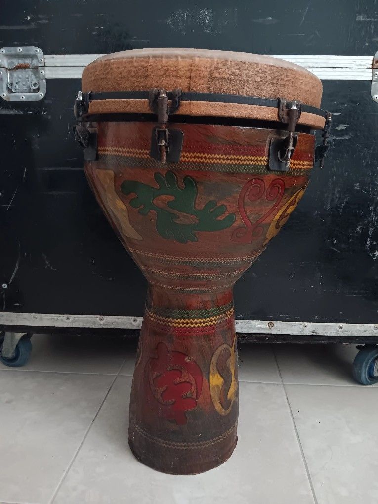 Djambe Used 12" Remo Leon Mobley Signature