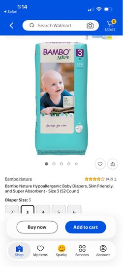 Diapers Size 3
