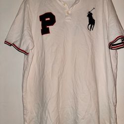 Polo Ralph Lauren Big Pony P-Patch Classic Fit Cotton Polo Shirt Polo Ralph
